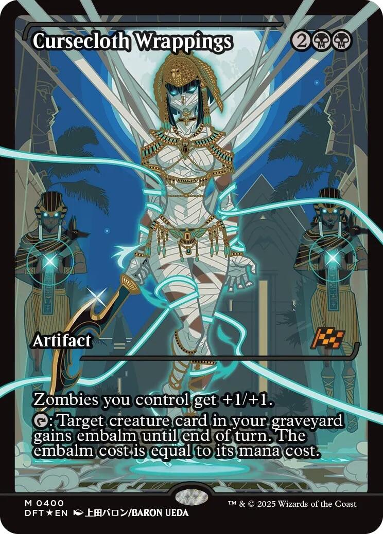 Cursecloth Wrappings (Showcase) (Japanese) [Aetherdrift] | Dragon's Lair Comics and Fantasy Houston TX