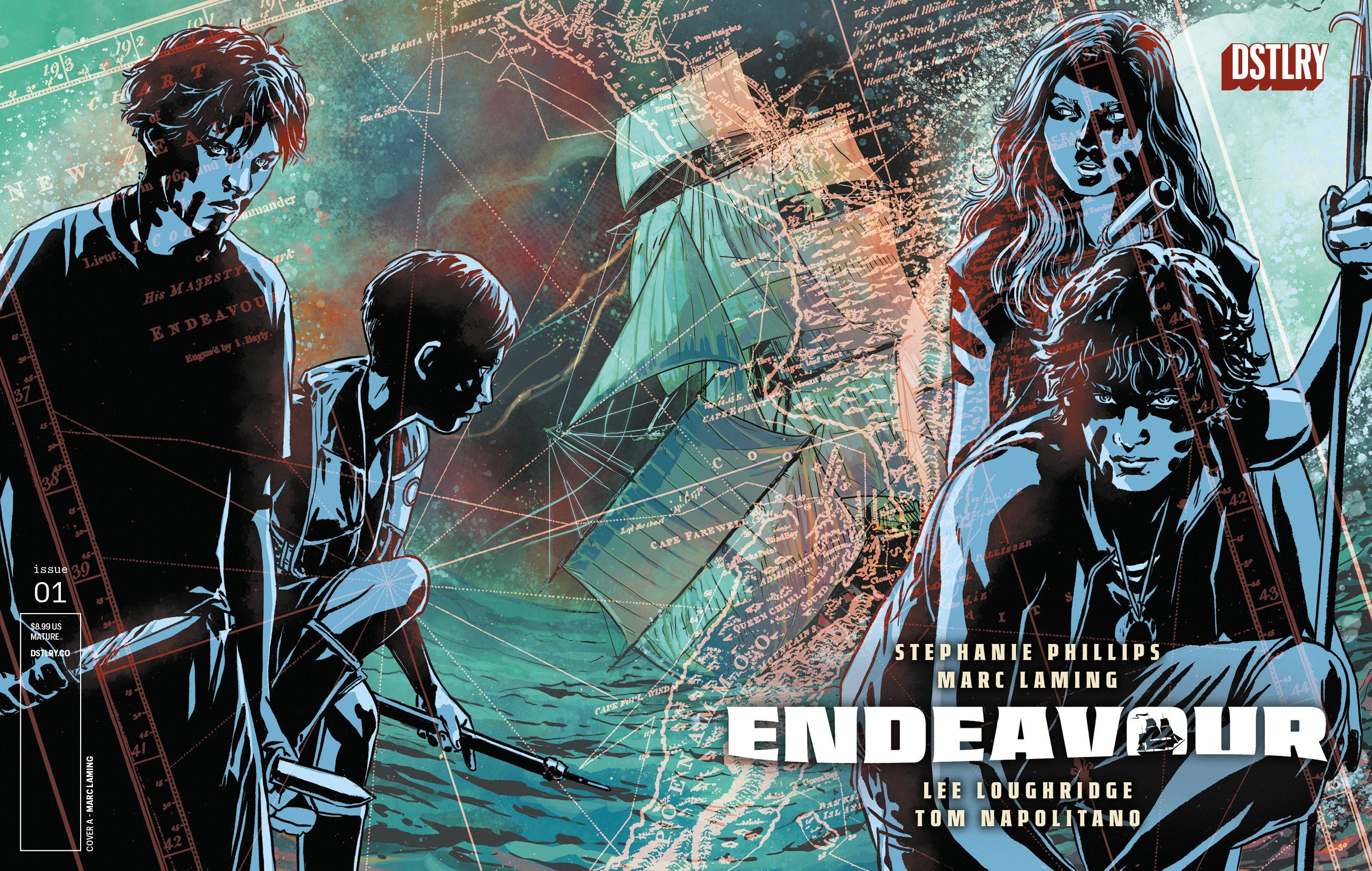 Endeavour #1 Cover A Marc Laming | Dragon's Lair Comics and Fantasy Houston TX