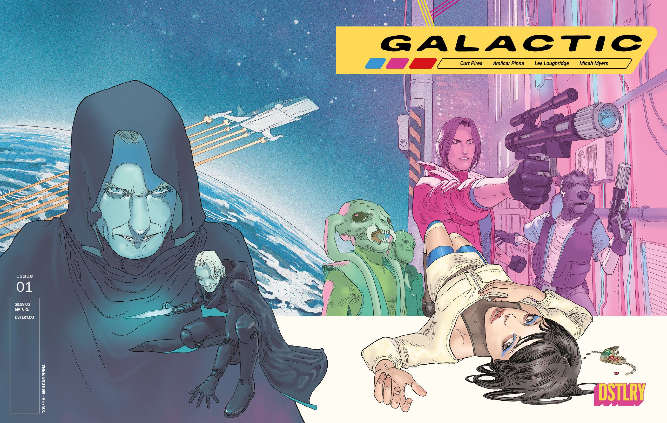Galactic #1 Cover A Amilcar Pinna | Dragon's Lair Comics and Fantasy Houston TX