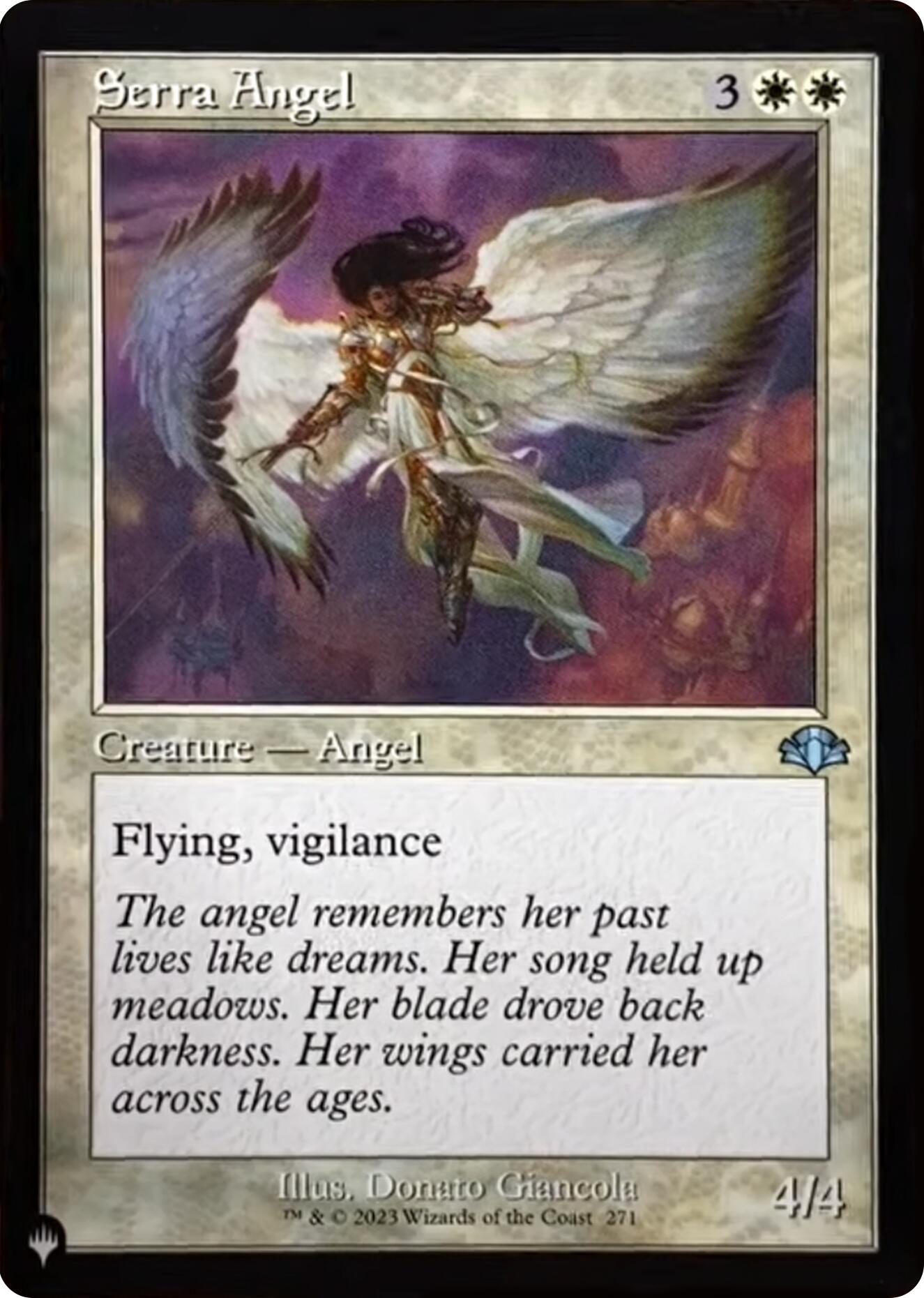 Serra Angel (Retro Frame) [The List] | Dragon's Lair Comics and Fantasy Houston TX