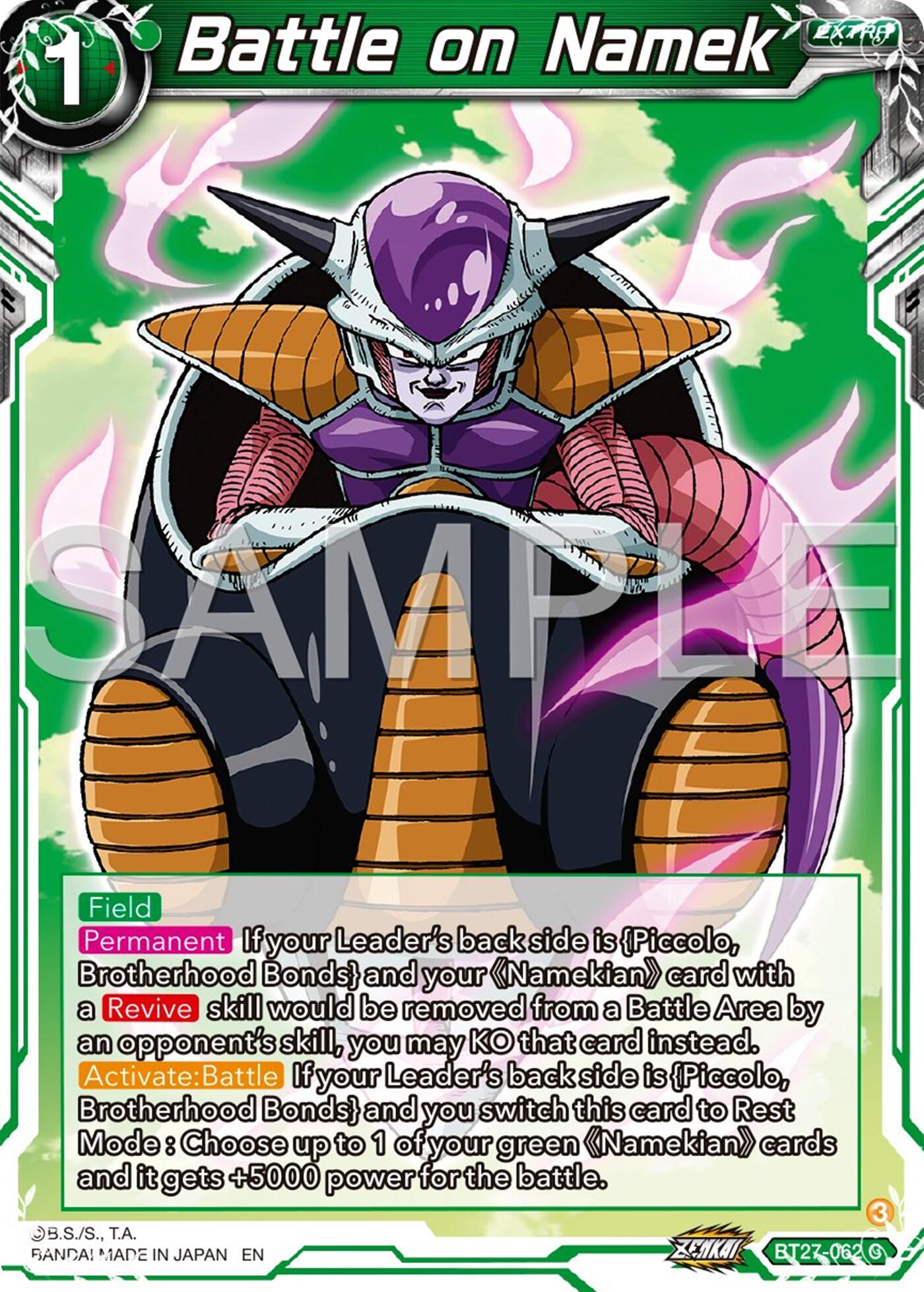 Battle on Namek (BT27-062) [History of Z] | Dragon's Lair Comics and Fantasy Houston TX