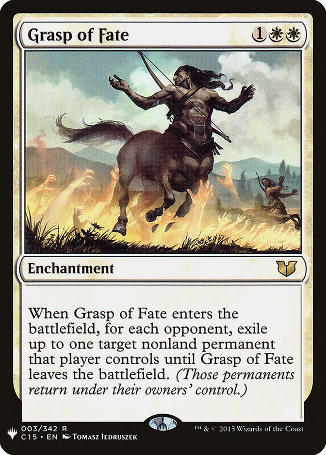 Grasp of Fate [The List] | Dragon's Lair Comics and Fantasy Houston TX