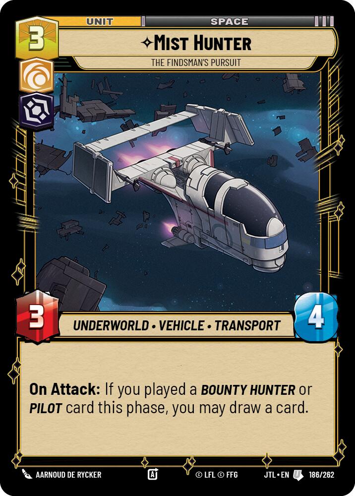 Mist Hunter - The Findsman's Pursuit (186/262) (186/257) [Jump to Lightspeed] | Odin's Place