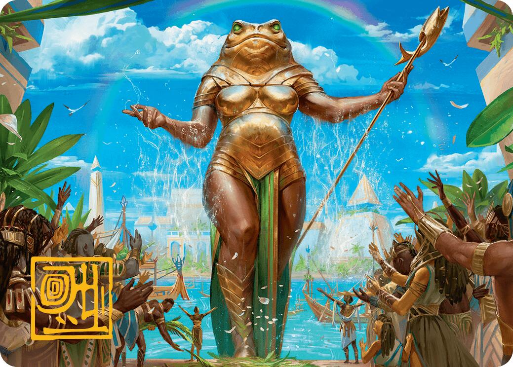 Sab-Sunen, Luxa Embodied Art Card (Gold-Stamped Signature) [Aetherdrift Art Series] | Dragon's Lair Comics and Fantasy Houston TX