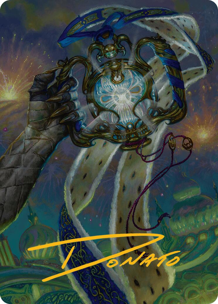 The Aetherspark Art Card (Gold-Stamped Signature) [Aetherdrift Art Series] | Dragon's Lair Comics and Fantasy Houston TX