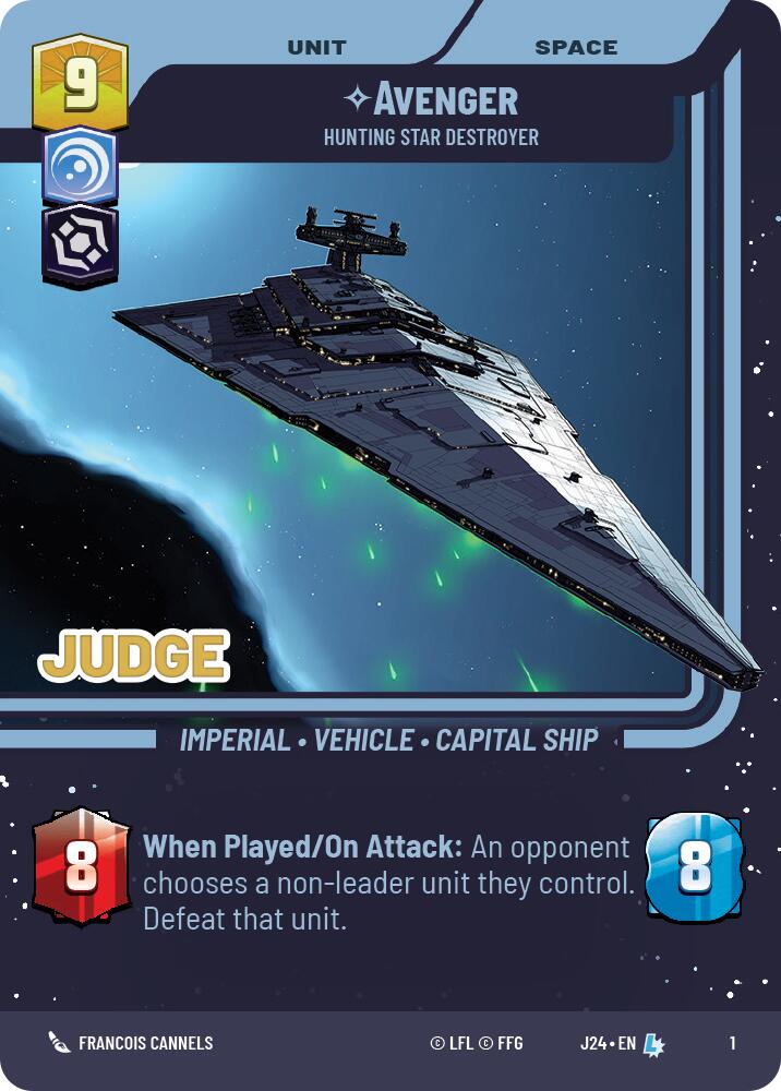 Avenger - Hunting Star Destroyer (1) (1) [Judge Promos] | Dragon's Lair Comics and Fantasy Houston TX