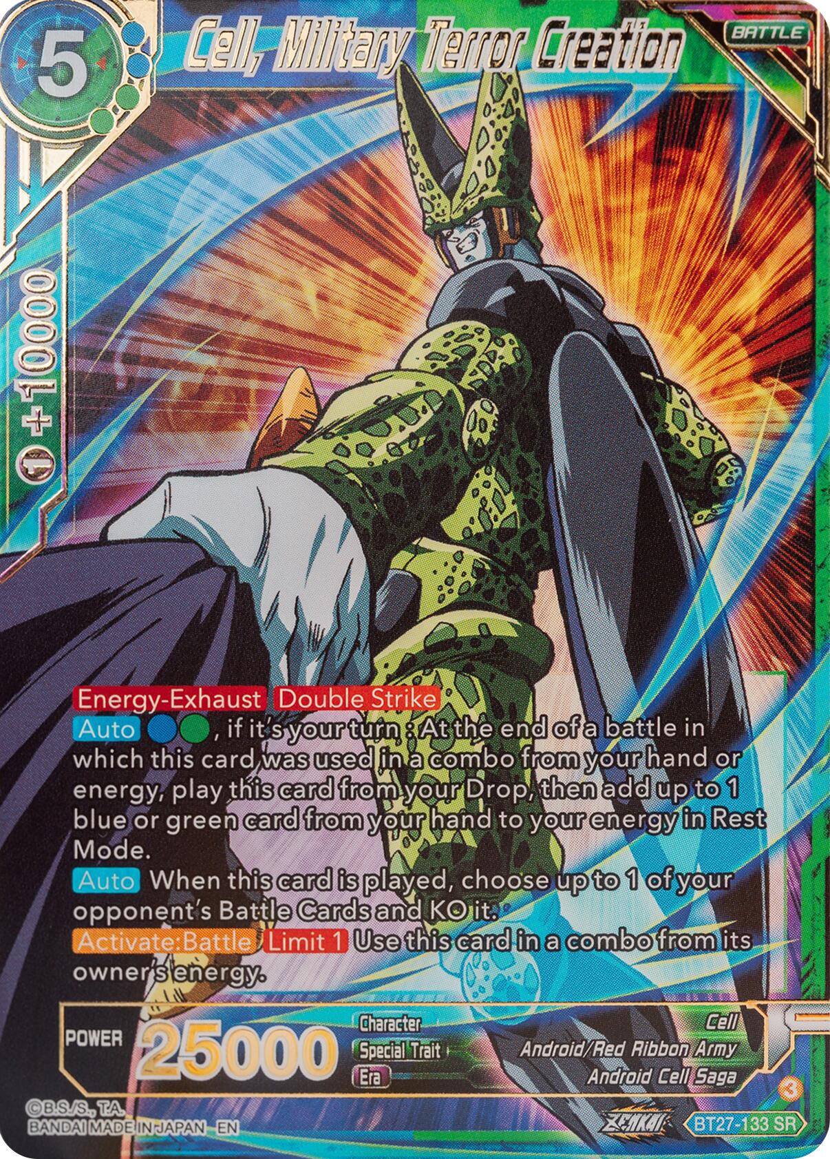 Cell, Military Terror Creation (BT27-133) [History of Z] | Dragon's Lair Comics and Fantasy Houston TX
