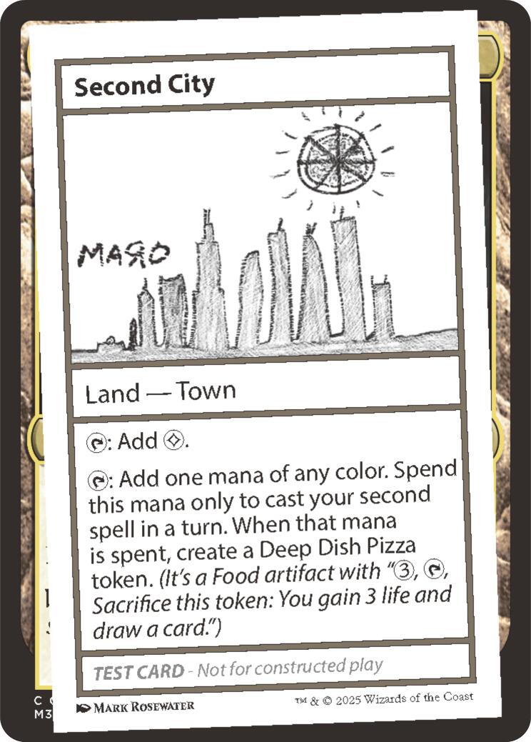 Second City [Secret Lair Drop Series] | Dragon's Lair Comics and Fantasy Houston TX