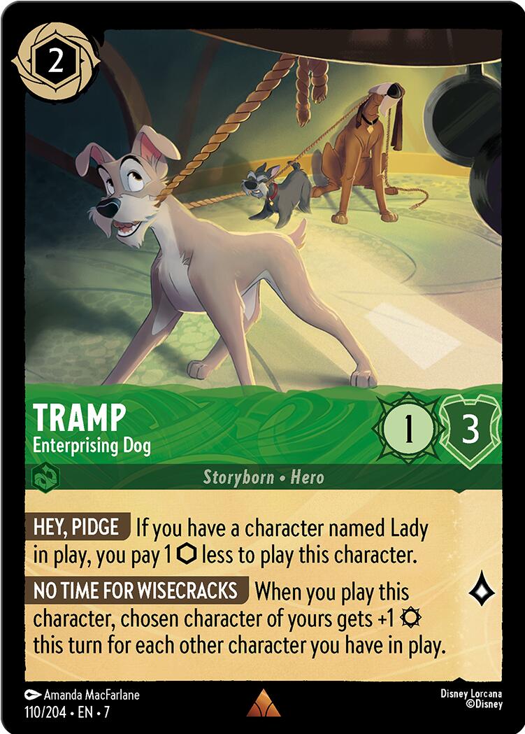 Tramp - Enterprising Dog (110/204) [Archazia's Island] | Odin's Place