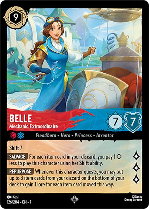 Belle - Mechanic Extraordinaire (126/204) [Archazia's Island] | Dragon's Lair Comics and Fantasy Houston TX