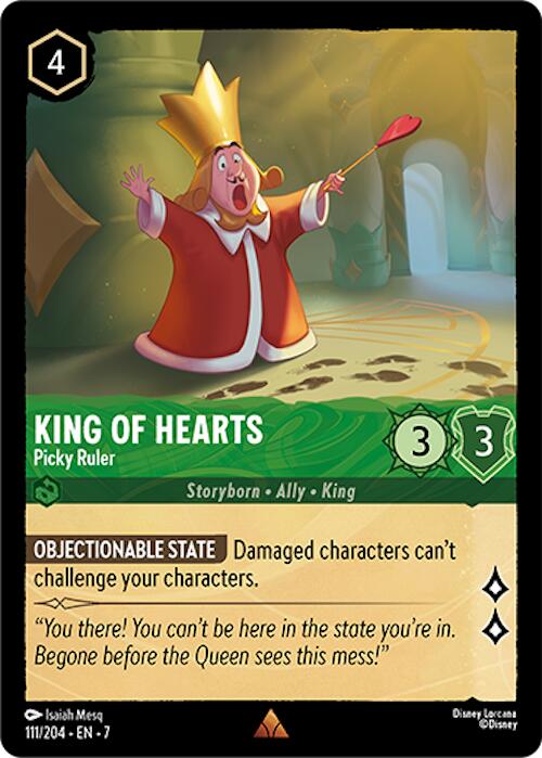 King of Hearts - Picky Ruler (111/204) [Archazia's Island] | Odin's Place
