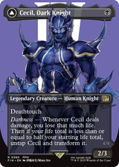 Cecil, Dark Knight // Cecil, Redeemed Paladin (Borderless) [FINAL FANTASY] | Dragon's Lair Comics and Fantasy Houston TX