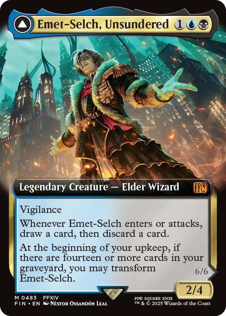 Emet-Selch, Unsundered // Hades, Sorcerer of Eld (Extended Art) [FINAL FANTASY] | Dragon's Lair Comics and Fantasy Houston TX
