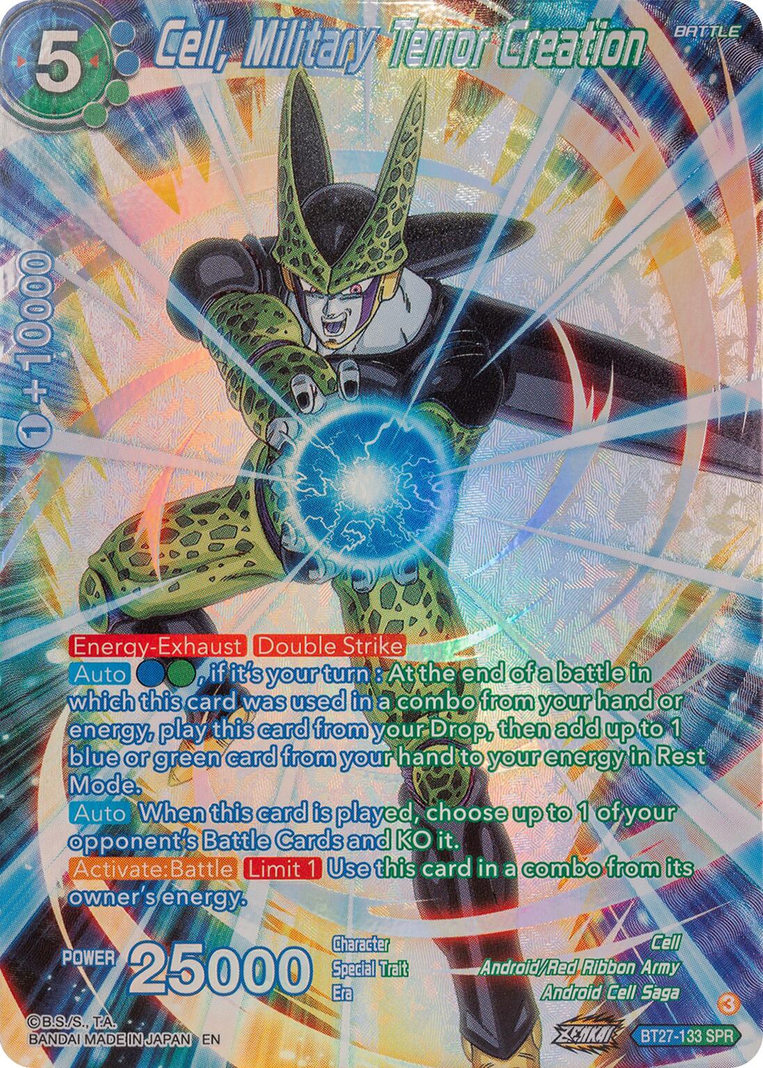 Cell, Military Terror Creation (SPR) (BT27-133) [History of Z] | Dragon's Lair Comics and Fantasy Houston TX