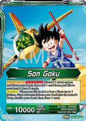 Son Goku // Son Goku & Bulma, First Encounter (SLR) (BT27-044) [History of Z] | Dragon's Lair Comics and Fantasy Houston TX