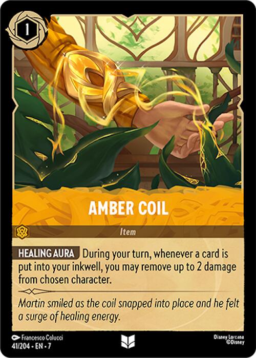 Amber Coil (41/204) [Archazia's Island] | Dragon's Lair Comics and Fantasy Houston TX