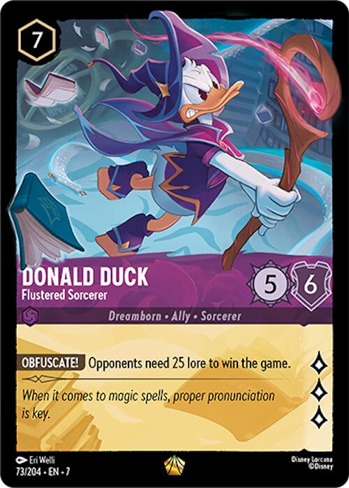 Donald Duck - Flustered Sorcerer (73/204) [Archazia's Island] | Odin's Place
