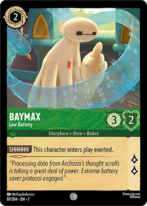 Baymax - Low Battery (87/204) [Archazia's Island] | Dragon's Lair Comics and Fantasy Houston TX