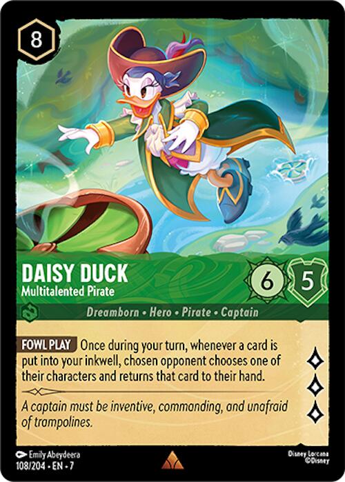 Daisy Duck - Multitalented Pirate (108/204) [Archazia's Island] | Odin's Place