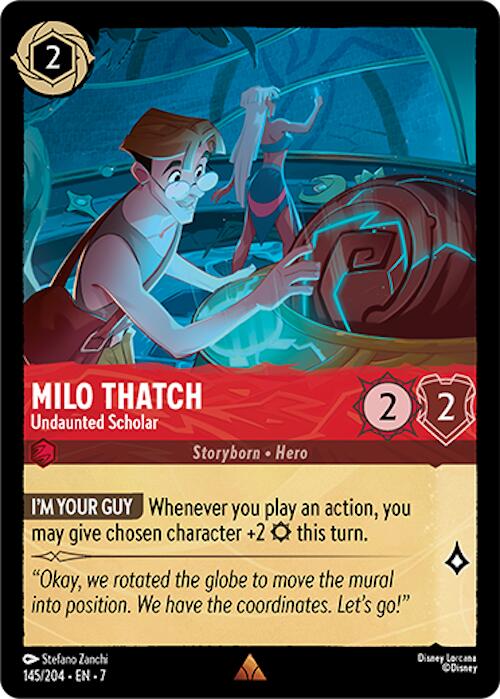 Milo Thatch - Undaunted Scholar (145/204) [Archazia's Island] | Odin's Place