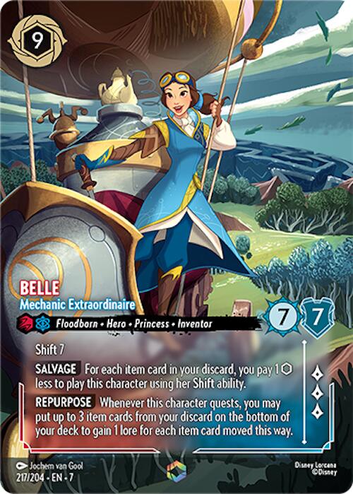 Belle - Mechanic Extraordinaire (Enchanted) (217/204) [Archazia's Island] | Dragon's Lair Comics and Fantasy Houston TX