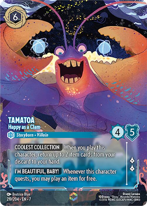 Tamatoa - Happy as a Clam (Enchanted) (219/204) [Archazia's Island] | Odin's Place