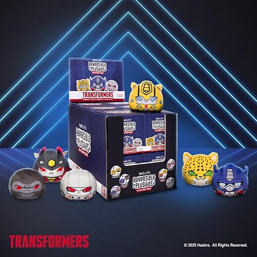 Plushiverse: Blind Box Reversible Plushies Transformers 3in - PDQ | Odin's Place