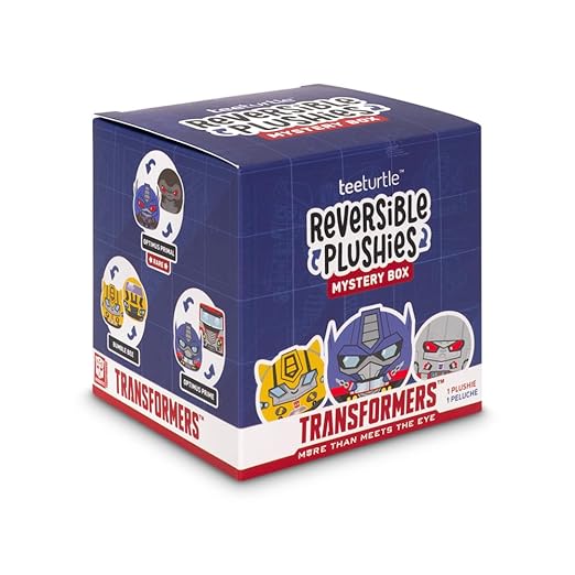 Plushiverse: Blind Box Reversible Plushies Transformers 3in - PDQ | Odin's Place