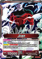 Jiren // Jiren, Warrior Standing Up for Justice (SLR) (BT27-002) [History of Z] | Dragon's Lair Comics and Fantasy Houston TX
