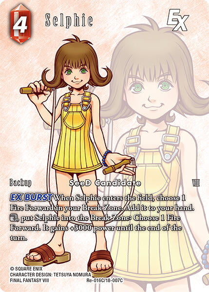 Selphie EX (Full Art) [Legacy Collection] | Odin's Place