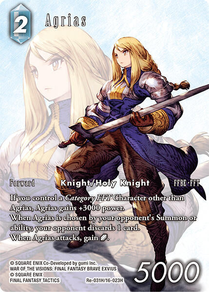 Agrias (Full Art) [Legacy Collection] | Dragon's Lair Comics and Fantasy Houston TX
