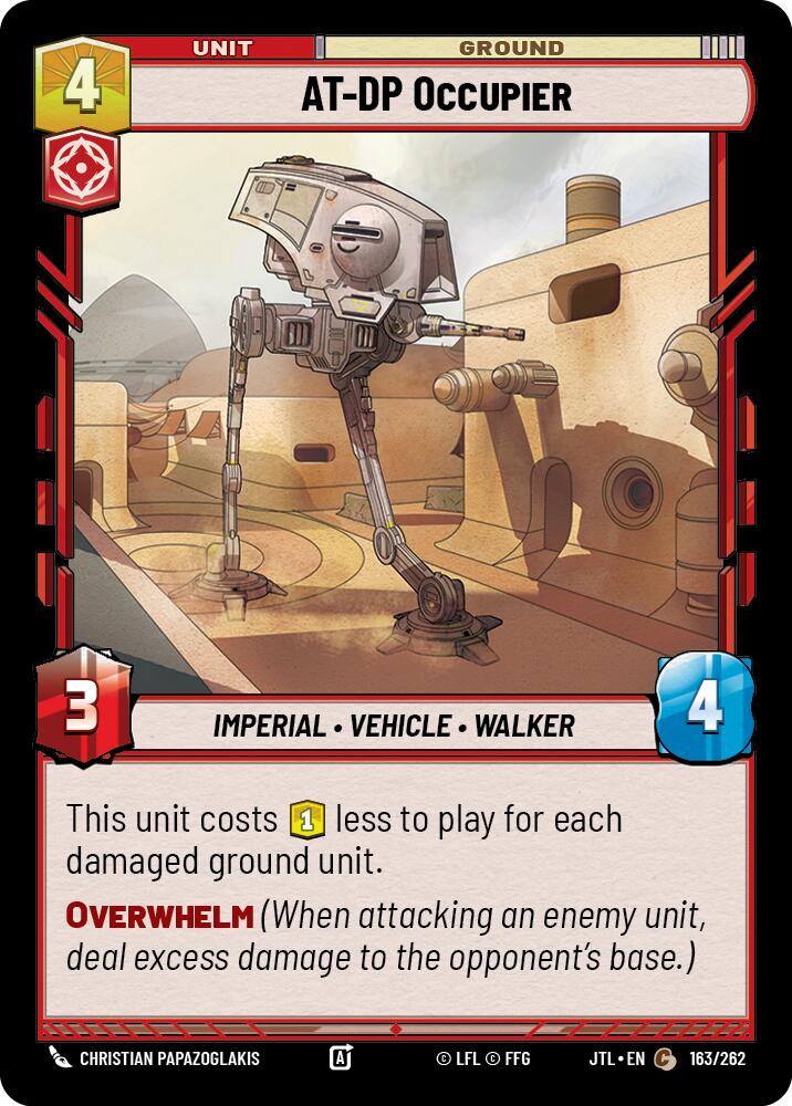 AT-DP Occupier (163/262) (163/262) [Jump to Lightspeed] | Dragon's Lair Comics and Fantasy Houston TX