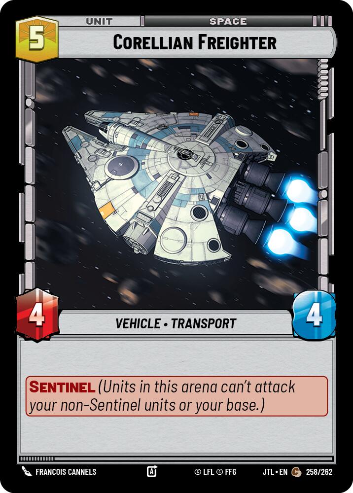 Corellian Freighter (258/262) (258/262) [Jump to Lightspeed] | Odin's Place