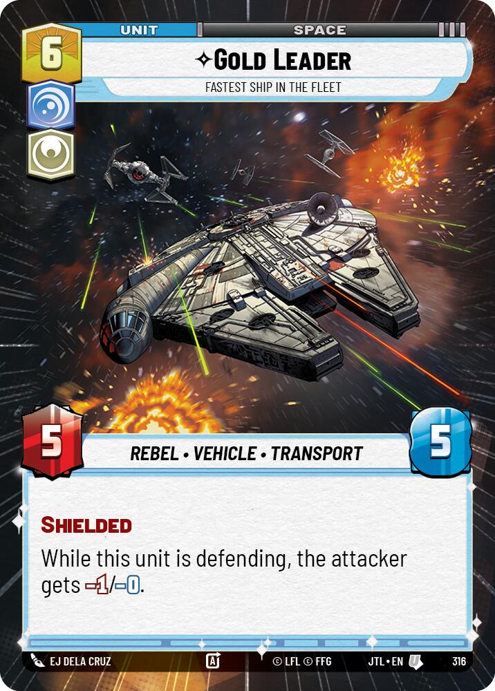 Gold Leader - Fastest Ship in the Fleet (316) (Hyperspace) (316) [Jump to Lightspeed] | Odin's Place