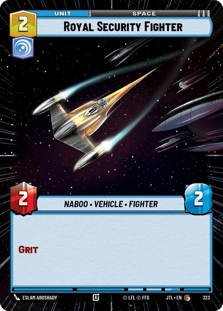 Royal Security Fighter (323) (Hyperspace) (323) [Jump to Lightspeed] | Odin's Place