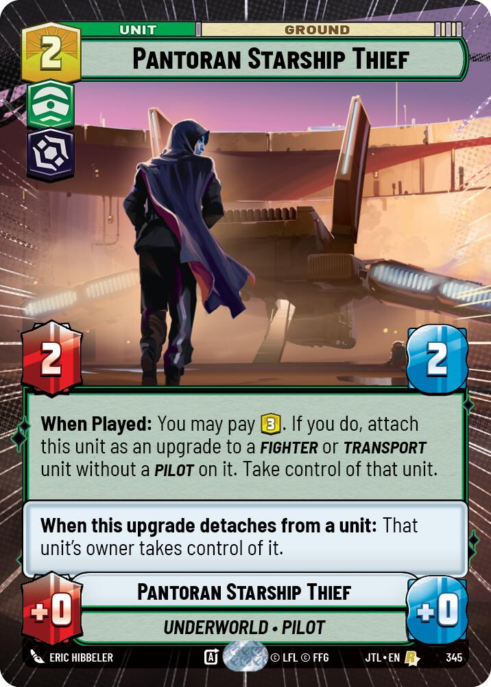 Pantoran Starship Thief (345) (Hyperspace) (345) [Jump to Lightspeed] | Odin's Place