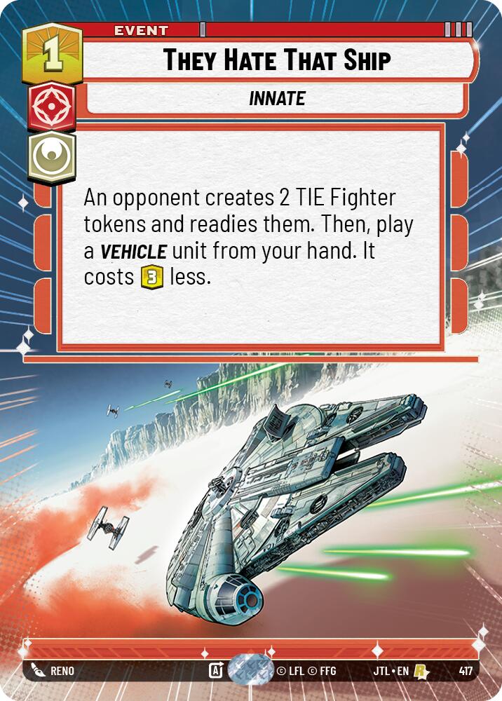 They Hate That Ship (417) (Hyperspace) (417) [Jump to Lightspeed] | Odin's Place
