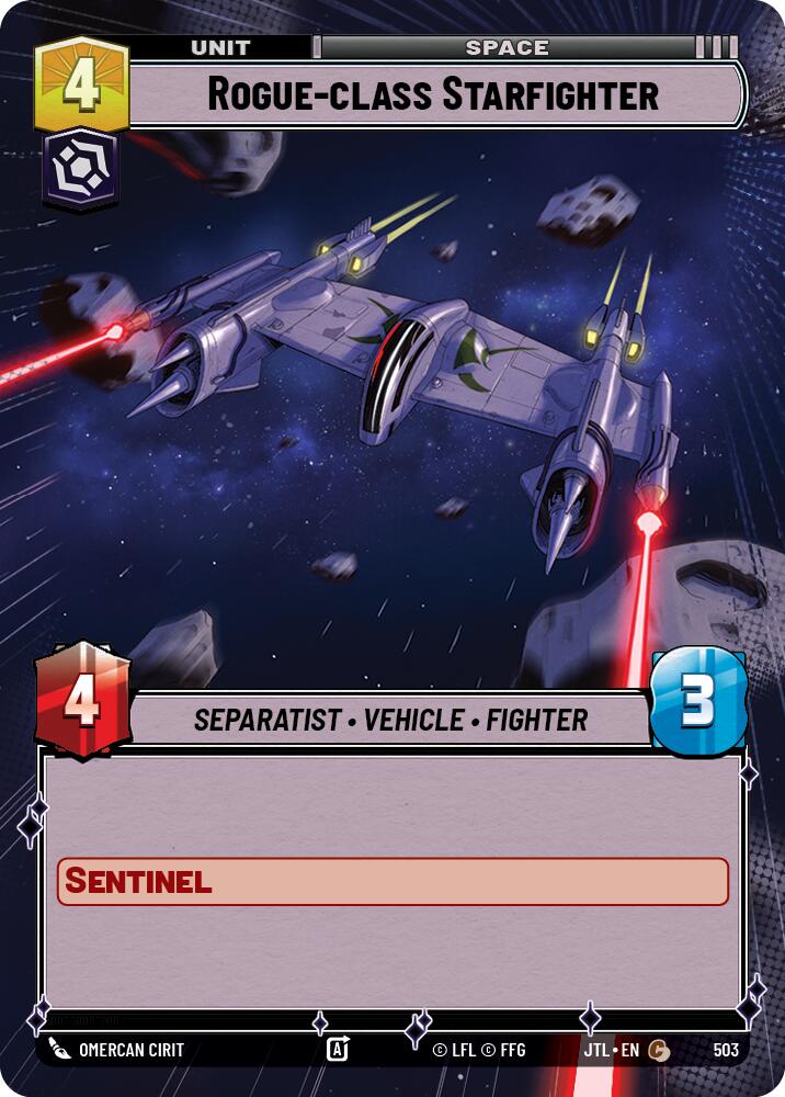 Rogue-class Starfighter (503) (Hyperspace) (503) [Jump to Lightspeed] | Odin's Place