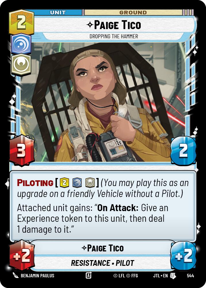 Paige Tico - Dropping the Hammer (544) (544) [Jump to Lightspeed] | Odin's Place
