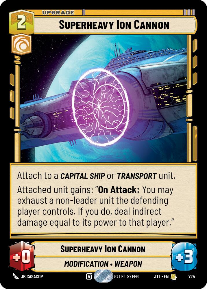 Superheavy Ion Cannon (725) (725) [Jump to Lightspeed] | Odin's Place