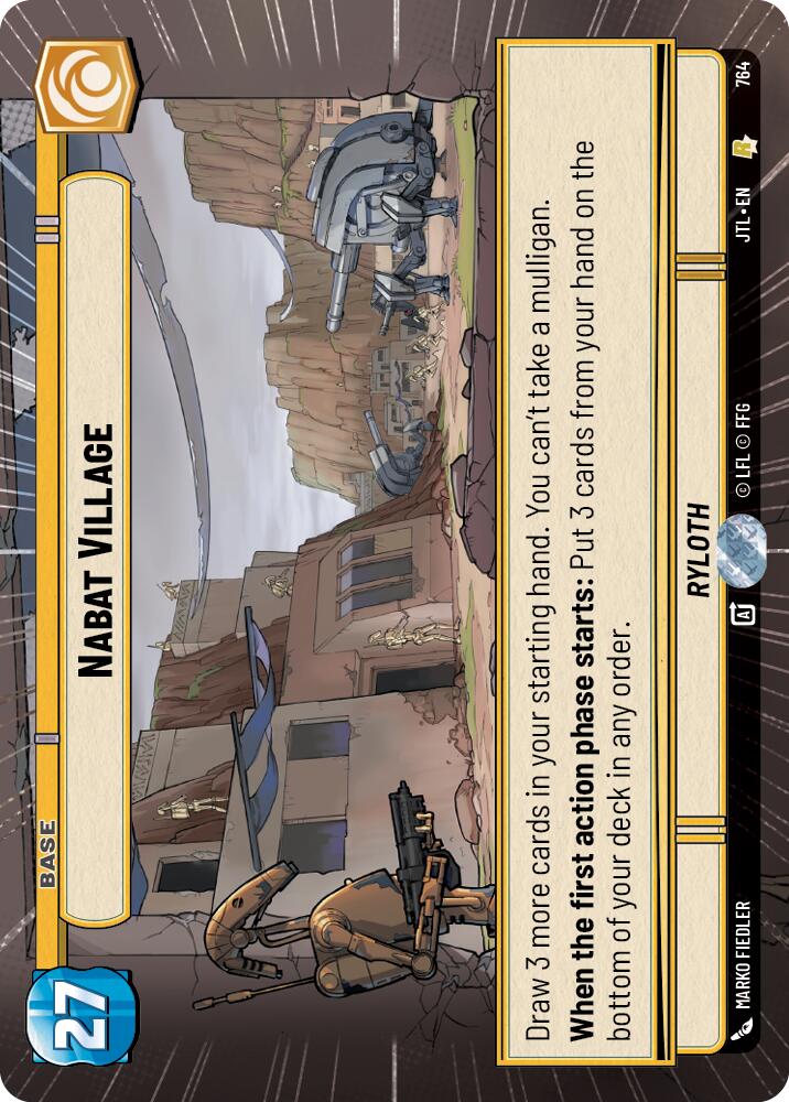 Nabat Village (764) (Hyperspace Foil) (764) [Jump to Lightspeed] | Odin's Place