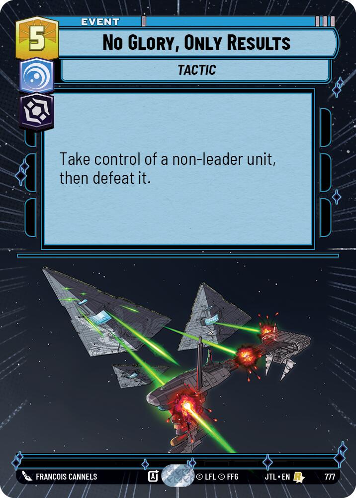 No Glory, Only Results (777) (Hyperspace Foil) (777) [Jump to Lightspeed] | Odin's Place