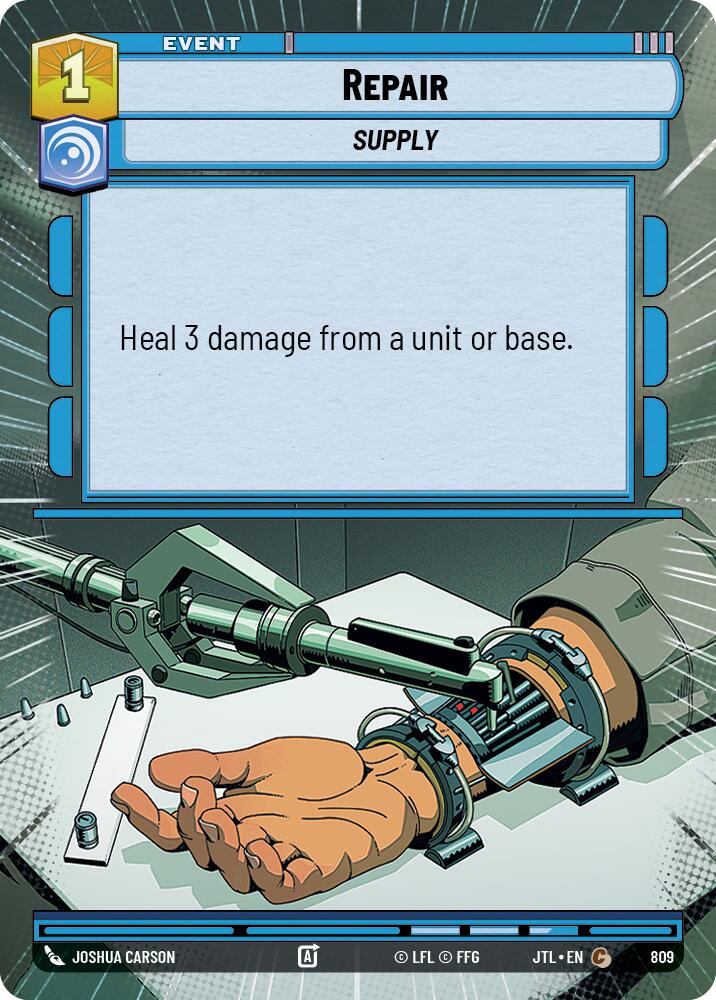 Repair (809) (Hyperspace Foil) (809) [Jump to Lightspeed] | Odin's Place