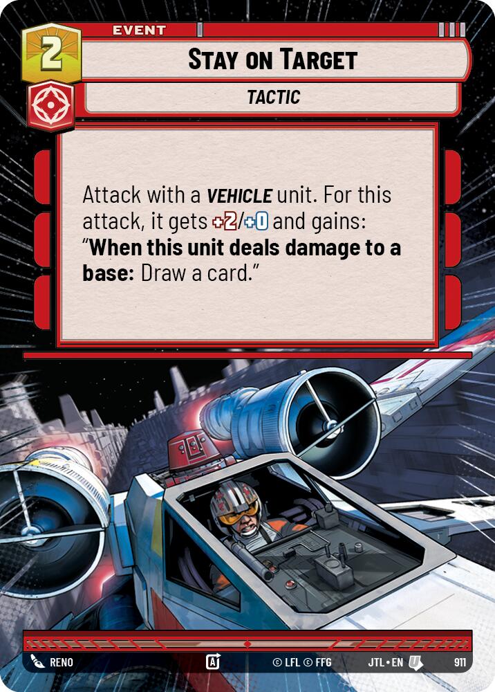 Stay on Target (911) (Hyperspace Foil) (911) [Jump to Lightspeed] | Odin's Place