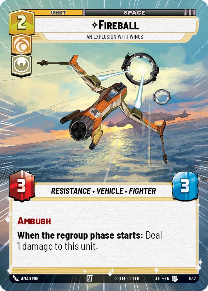 Fireball - An Explosion With Wings (932) (Hyperspace Foil) (932) [Jump to Lightspeed] | Odin's Place