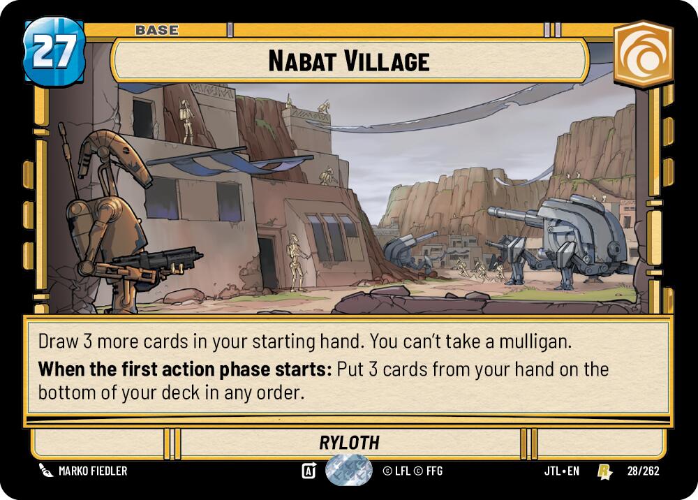Nabat Village (028/262) (028/262) [Jump to Lightspeed] | Odin's Place