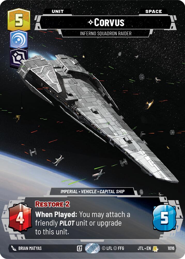 Corvus - Inferno Squadron Raider (1016) (Prestige) (1016) [Jump to Lightspeed] | Odin's Place