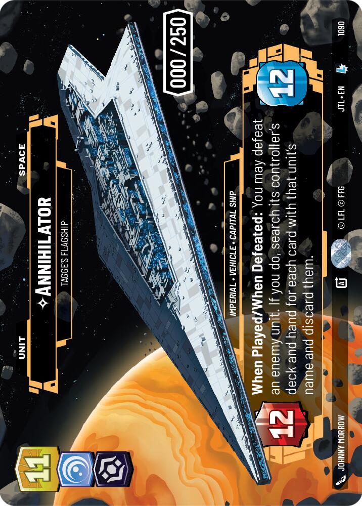 Annihilator - Tagge's Flagship (1090) (Serialized) (1090) [Jump to Lightspeed] | Odin's Place
