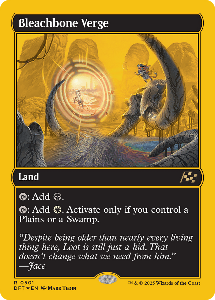 Bleachbone Verge (First-Place Foil) [Aetherdrift] | Dragon's Lair Comics and Fantasy Houston TX
