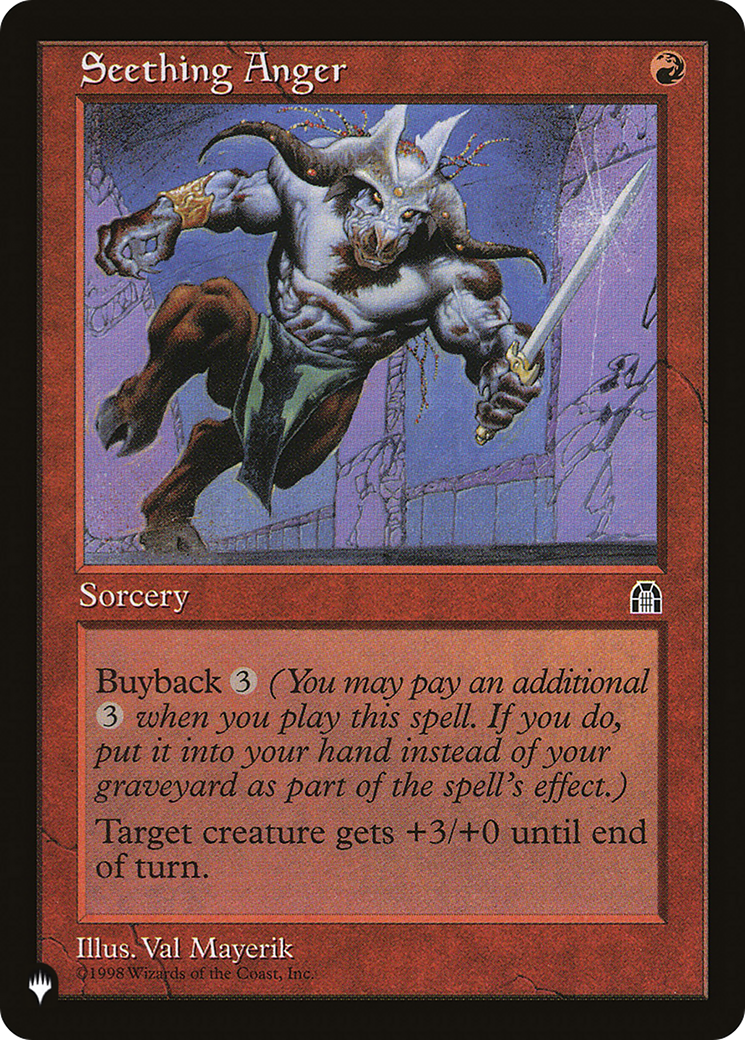 Seething Anger [The List] | Dragon's Lair Comics and Fantasy Houston TX